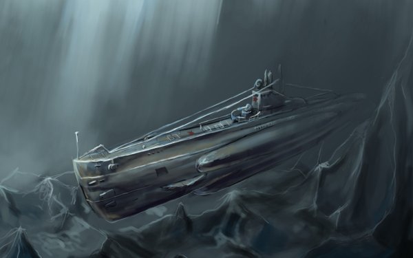 Military Submarine Warships Underwater HD Wallpaper | Background Image