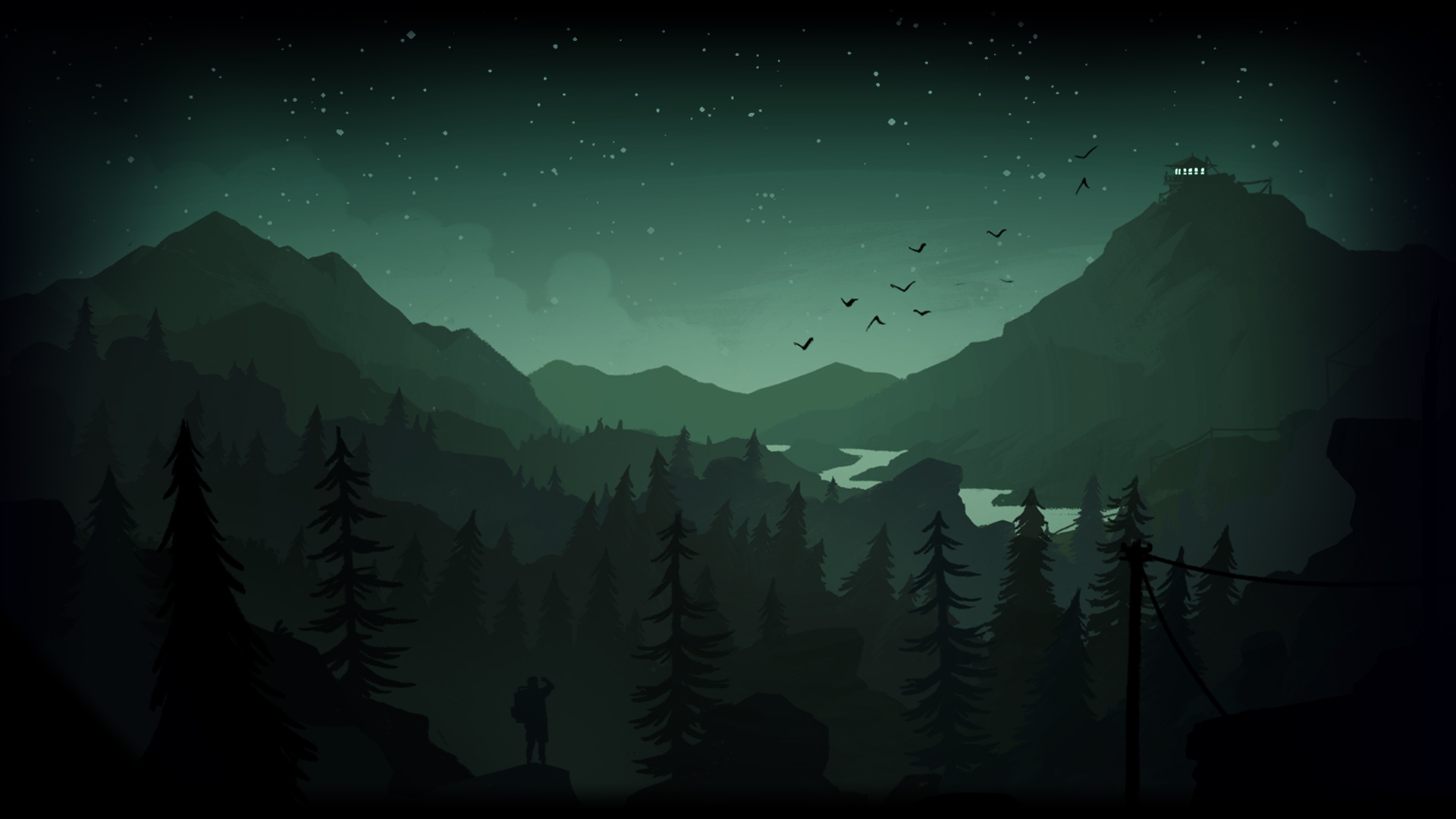 firewatch background hd