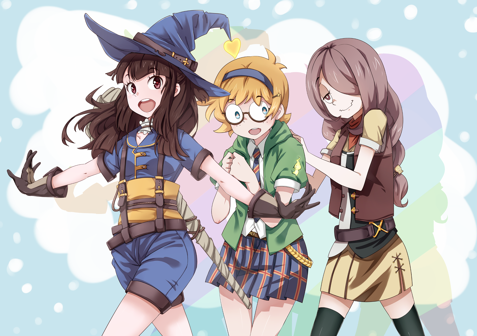 Little Witch Academia HD Wallpaper | Background Image | 1920x1351 | ID