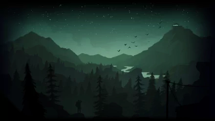 video game Firewatch (Video game) Firewatch HD Desktop Wallpaper | Background Image