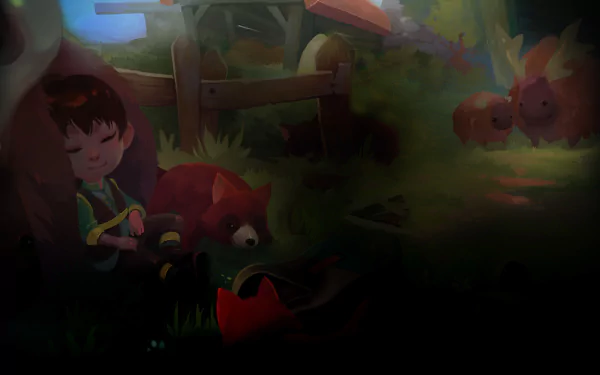 video game Yonder: The Cloud Catcher Chronicles HD Desktop Wallpaper | Background Image