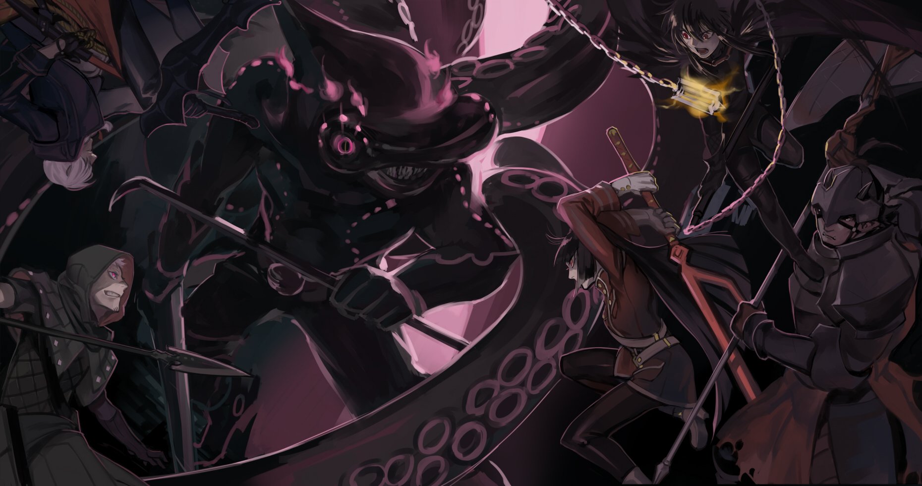 Download Anime Pixiv Fantasia RD Wallpaper