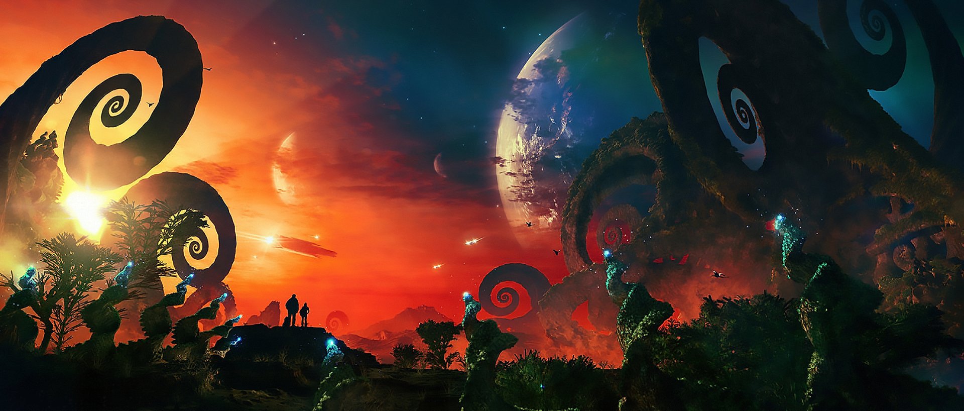 Download Sci Fi Landscape Wallpaper by Christian Hecker