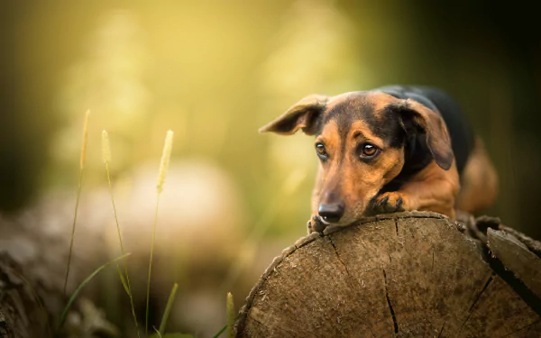 depth of field Animal dog HD Desktop Wallpaper | Background Image