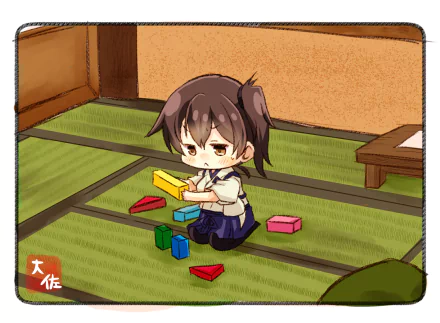 Kaga (Kancolle) Anime Kantai Collection HD Desktop Wallpaper | Background Image