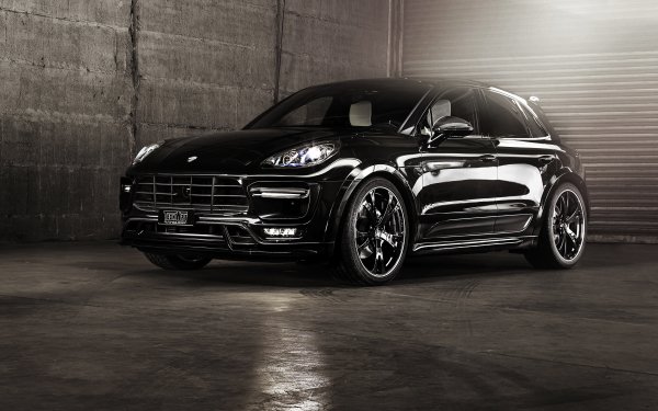 Vehicles Porsche Macan Porsche Car Black Car SUV HD Wallpaper | Background Image