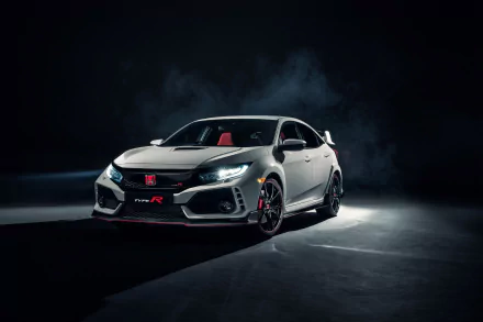 white car car Honda vehicle Honda Civic Type R HD Desktop Wallpaper | Background Image