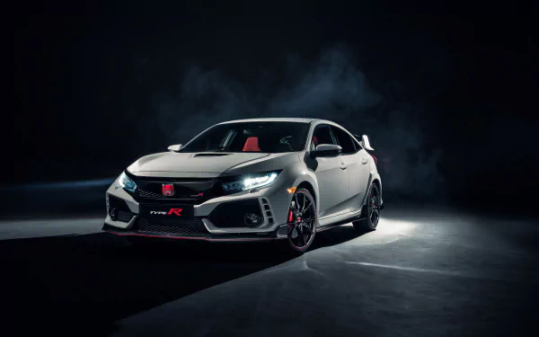 white car car Honda vehicle Honda Civic Type R HD Desktop Wallpaper | Background Image