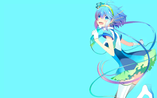 Aoki Lapis Anime Vocaloid HD Desktop Wallpaper | Background Image
