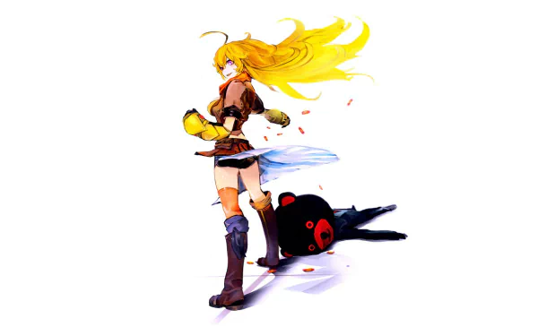 Yang Xiao Long Anime RWBY HD Desktop Wallpaper | Background Image
