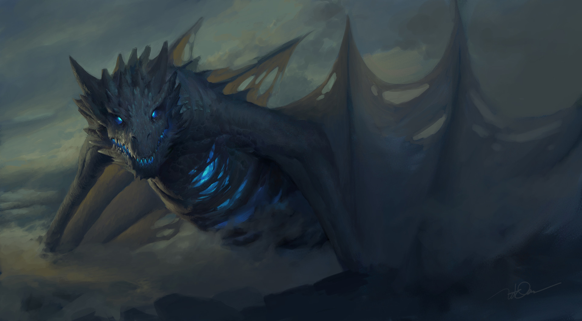 Undead Viserion by Dao Trong Le