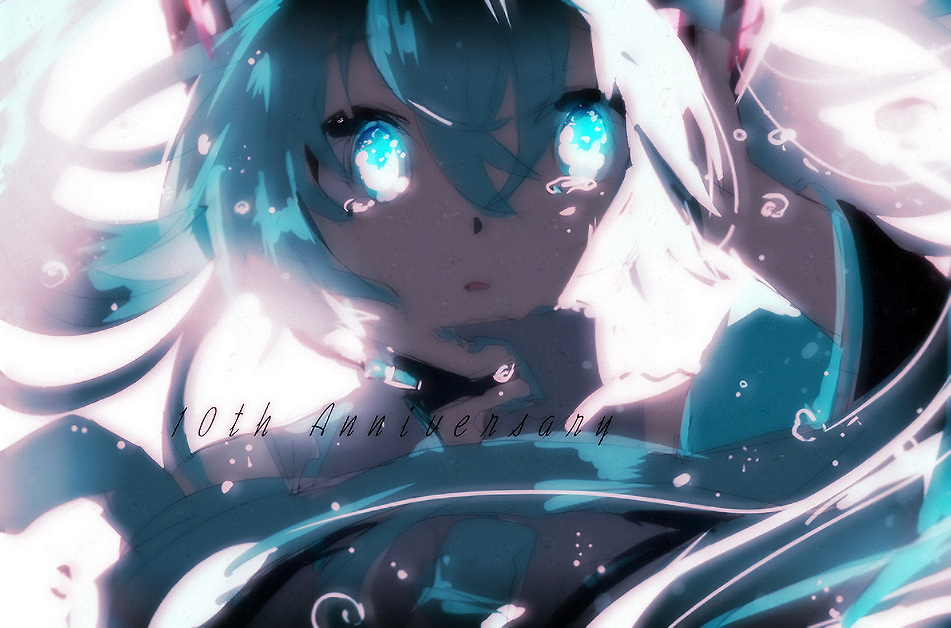 Download Hatsune Miku Anime Vocaloid HD Wallpaper by 冬木