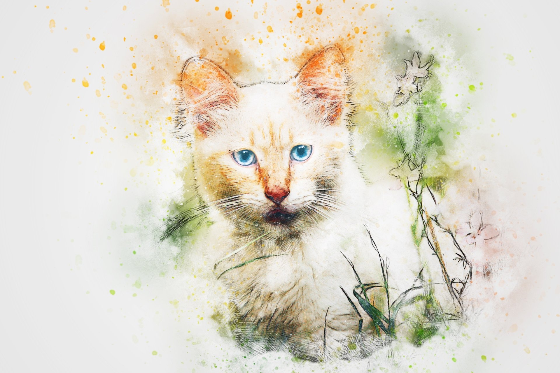 ★村上ゆたか猫の水彩画展 Watercolor Solo Exhibition in GINZA | ギャラリー銀座