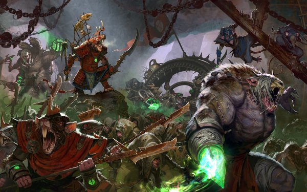 Video Game Total War: Warhammer II Warrior Creature Rat Skaven HD Wallpaper | Background Image