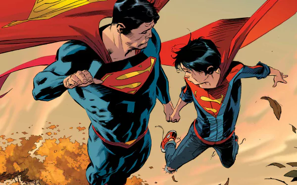  Superman and his son