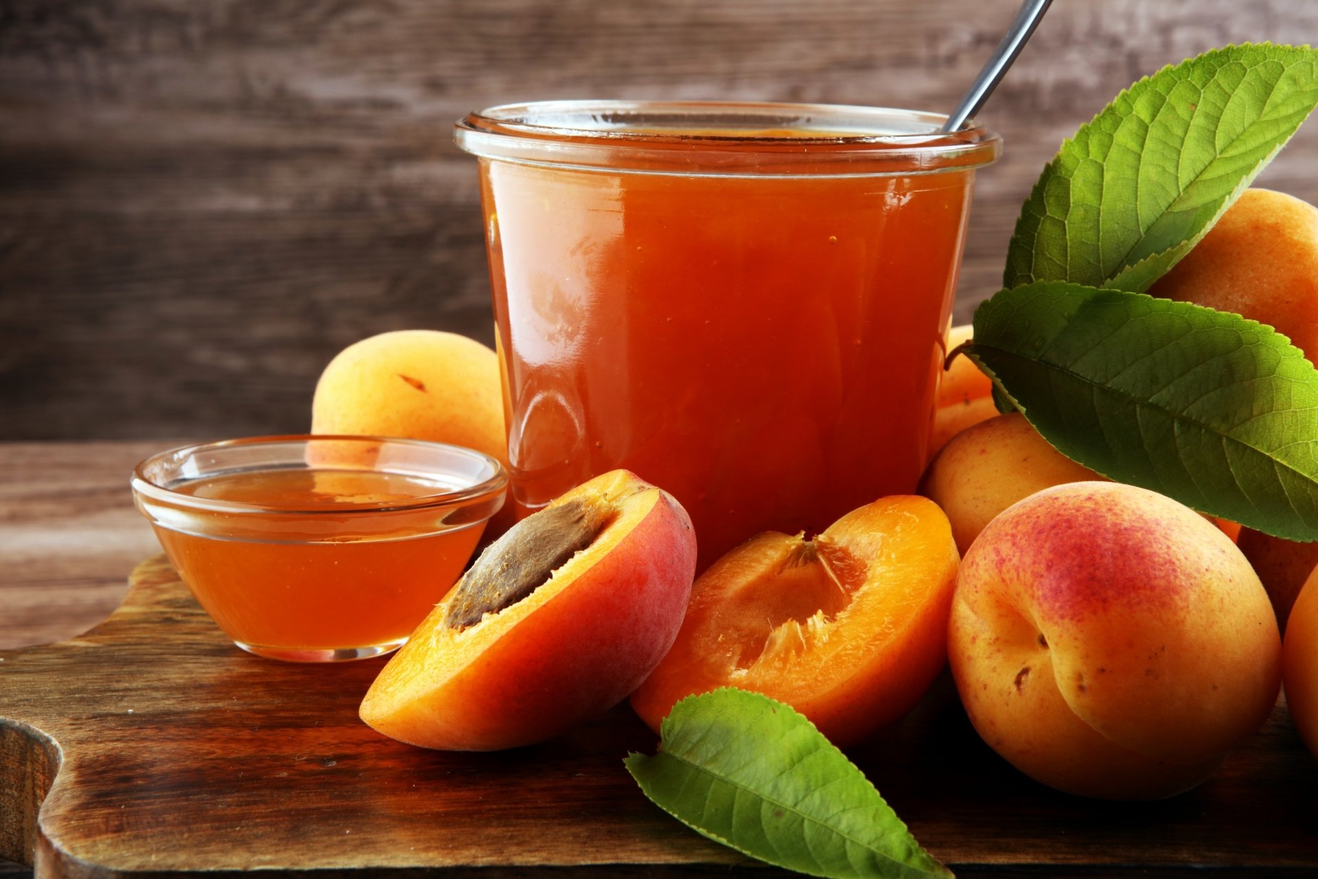 Download Apricot Fruit Food Jam HD Wallpaper