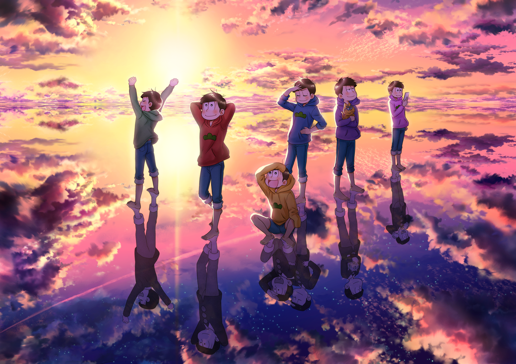 Anime Osomatsu-san HD Wallpaper | Background Image