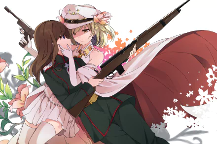 Viktoriya Ivanovna Serebryakov Tanya Degurechaff Anime The Saga of Tanya the Evil HD Desktop Wallpaper | Background Image