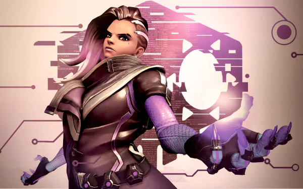 Sombra (Overwatch) video game Overwatch HD Desktop Wallpaper | Background Image