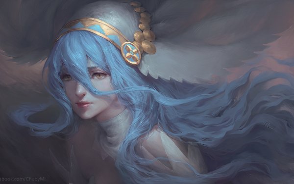 Video Game Fire Emblem Fates Fire Emblem Azura Long Hair Blue Hair HD Wallpaper | Background Image