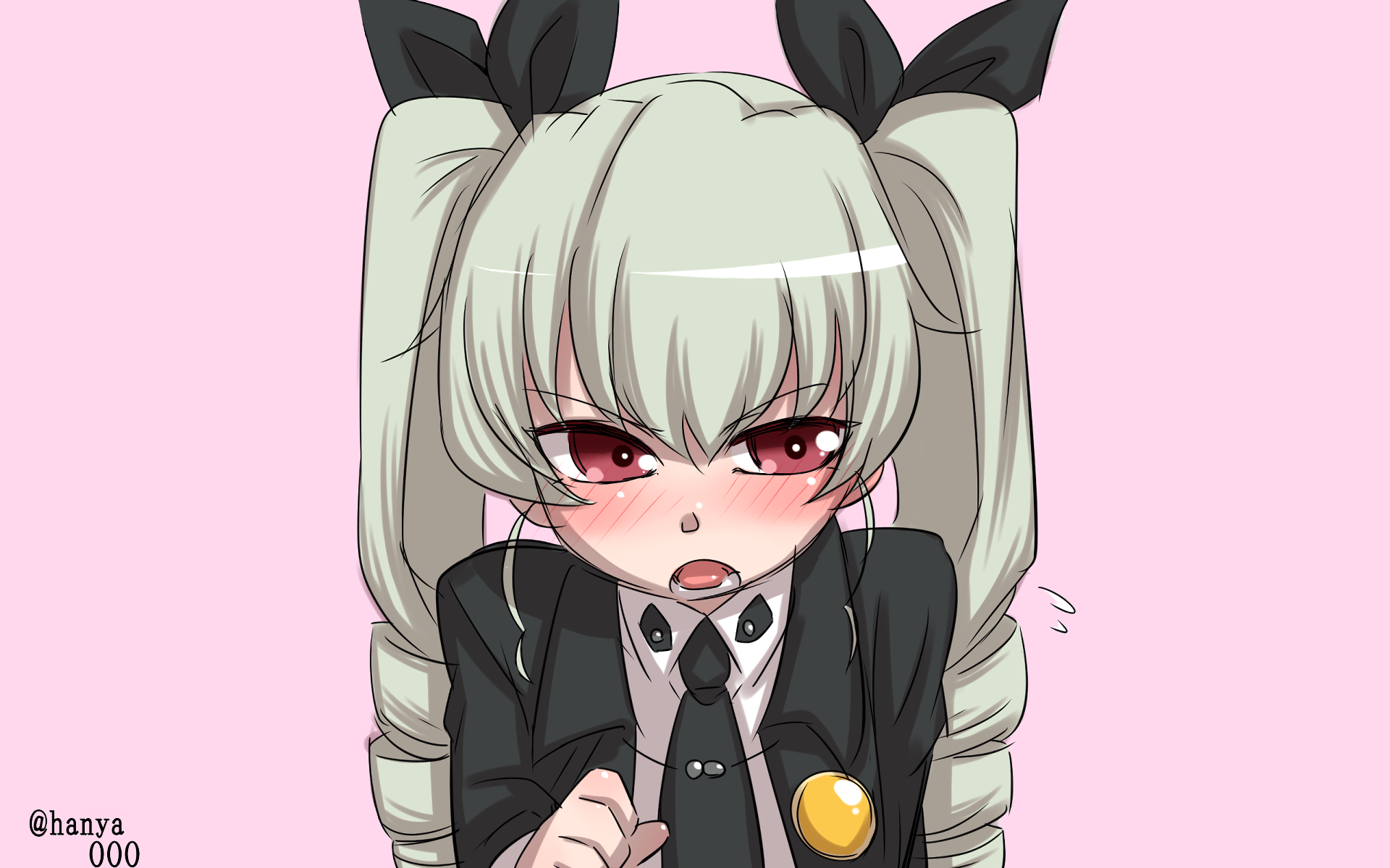 Download Anchovy (Girls Und Panzer) Anime Girls Und Panzer HD Wallpaper