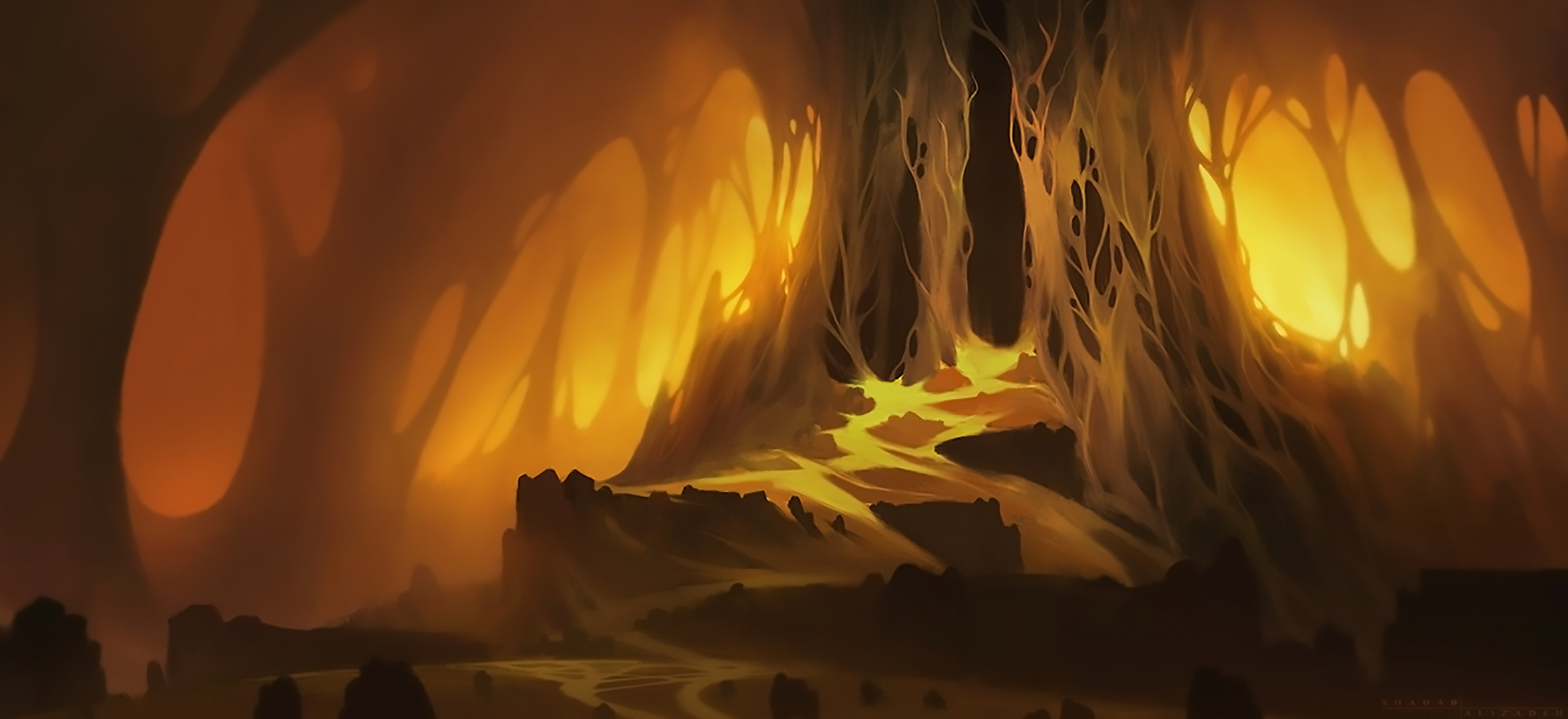 Fantasy Cave HD Wallpaper | Background Image