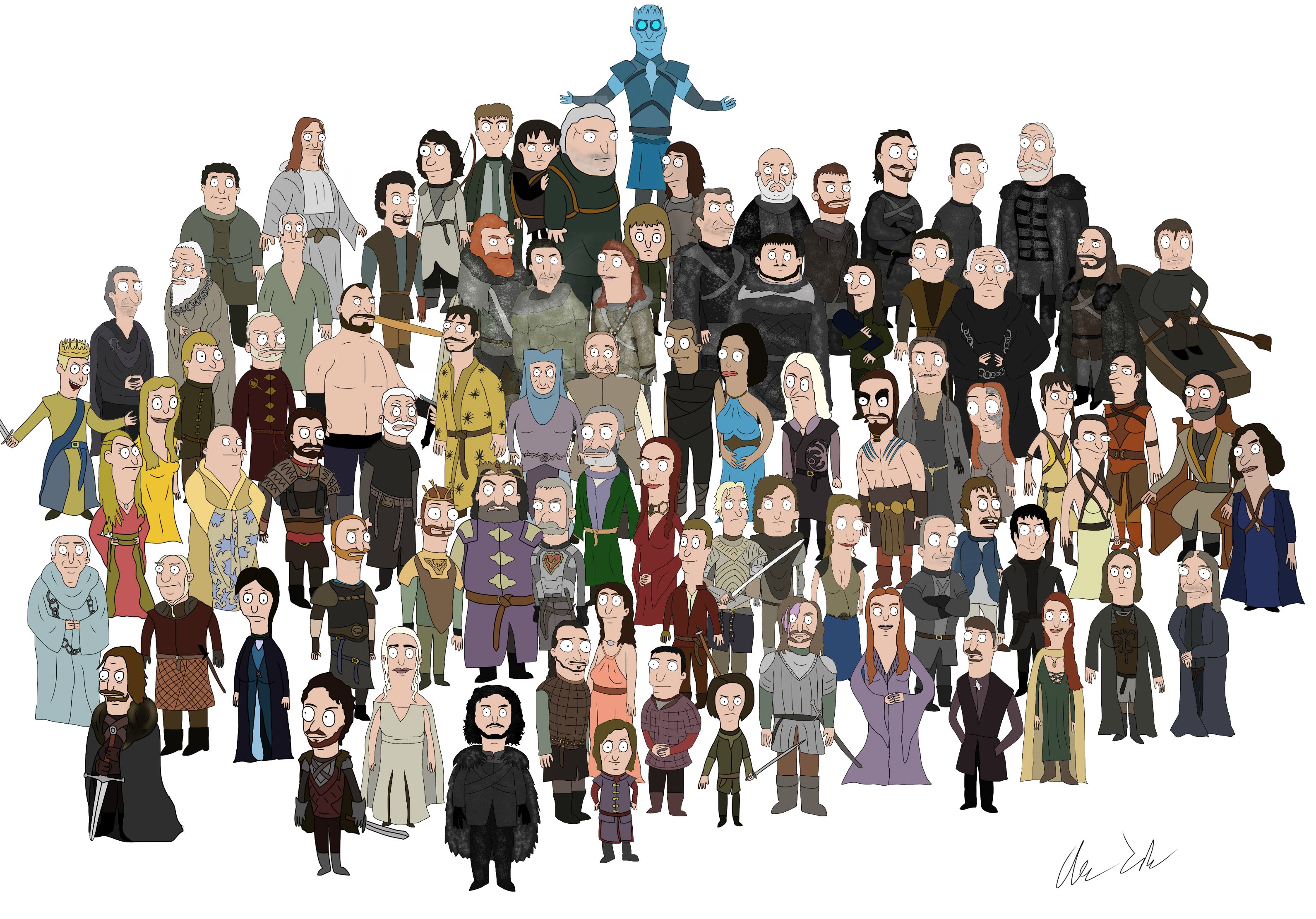 Game of Thrones - Bob's Burgers Style by CarlosDanger101
