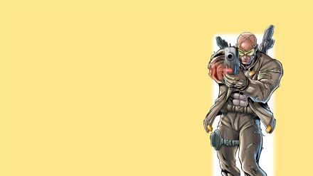 Comic Agent X HD Desktop Wallpaper | Background Image