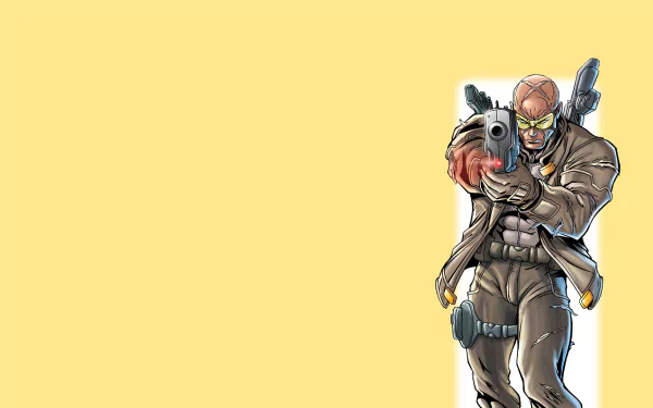 Comic Agent X HD Desktop Wallpaper | Background Image