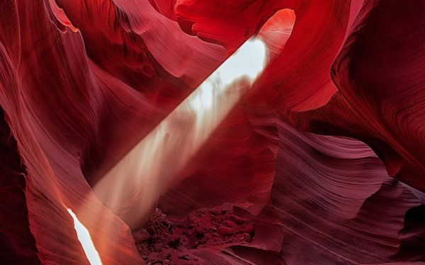 Earth Antelope Canyon Canyons Canyon Nature Sunbeam HD Wallpaper | Background Image