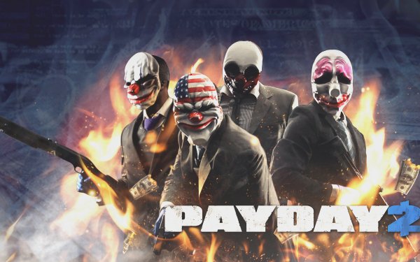 Video Game Payday 2 Payday Dallas Houston Chains Wolf HD Wallpaper | Background Image