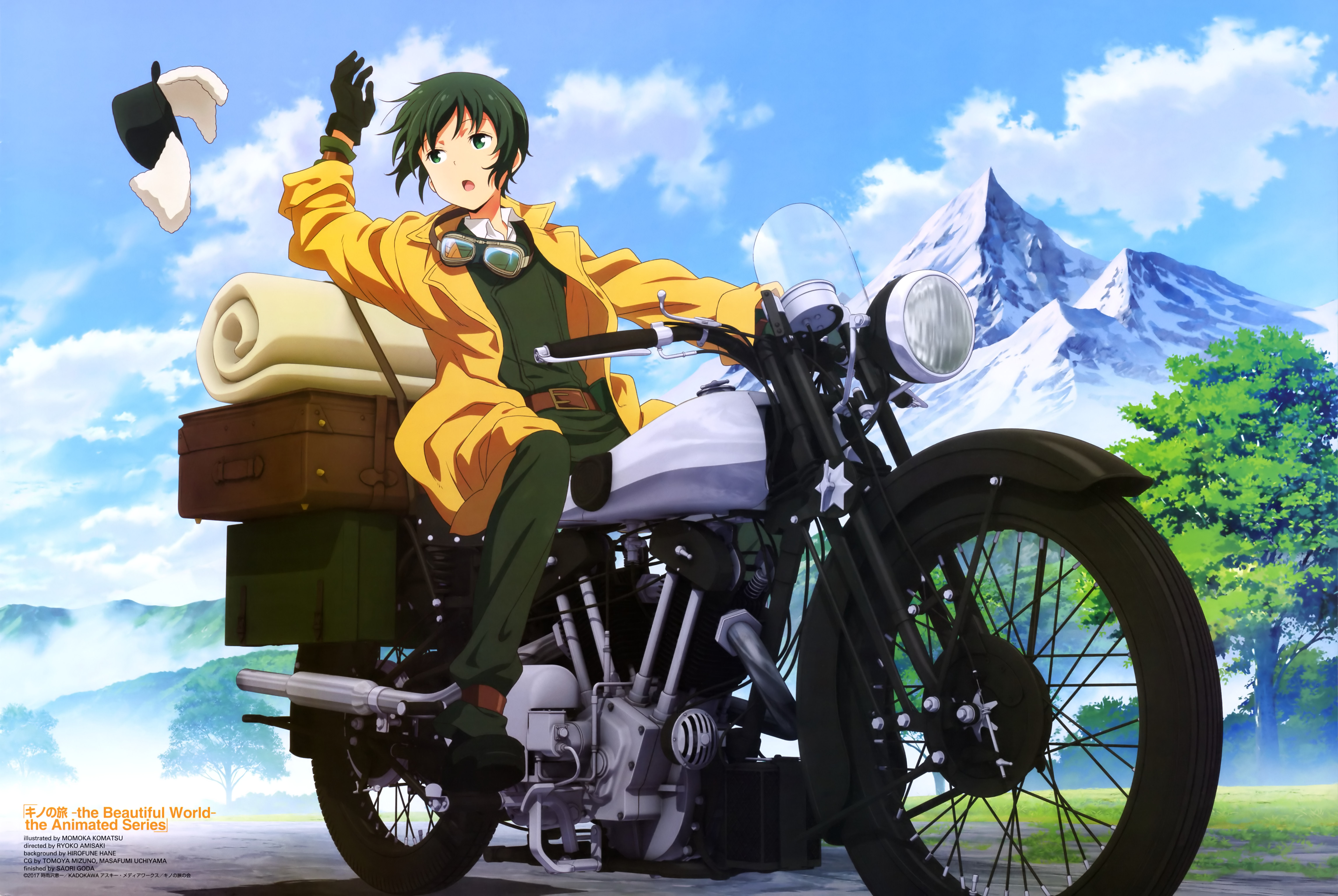 Anime Kino's Journey HD Wallpaper