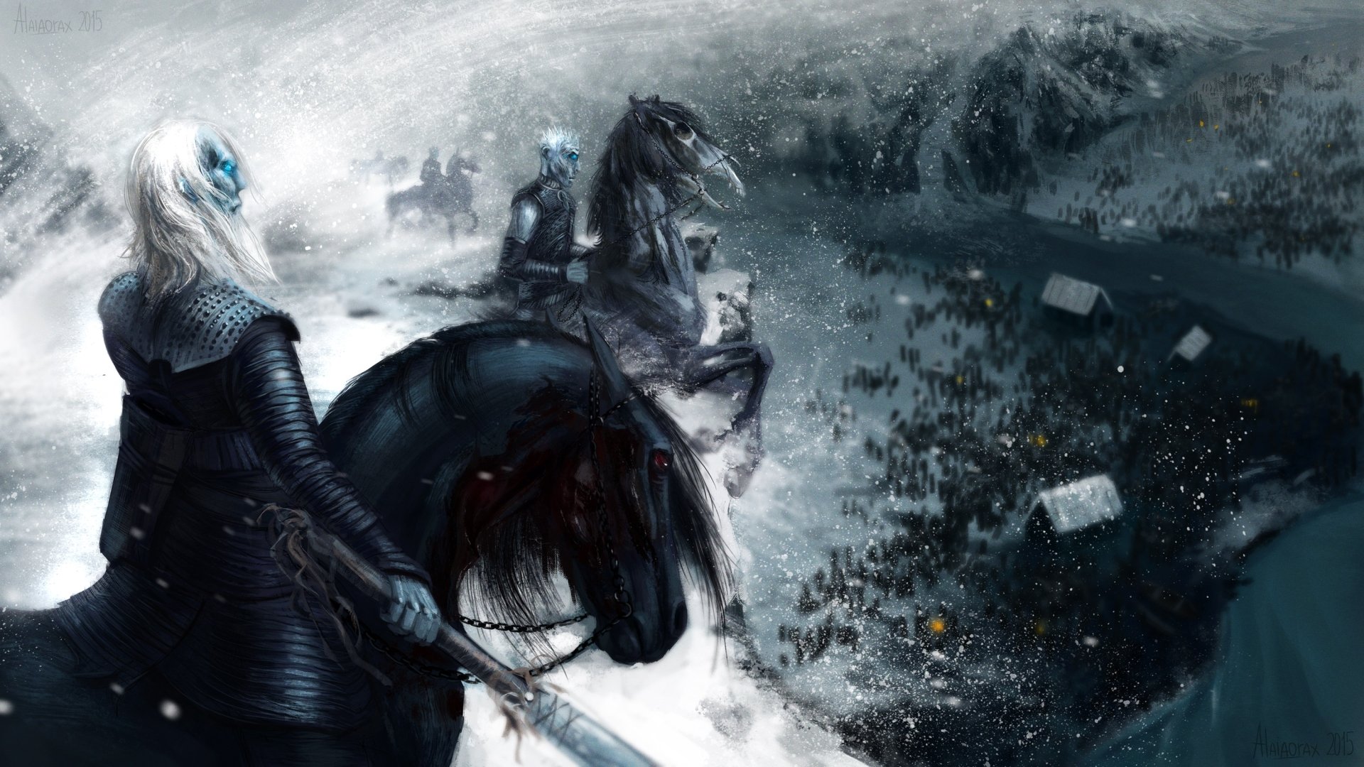 Download Undead Warrior Night King (Game Of Thrones) TV Show Game Of Thrones HD Wallpaper by Ann Hetmanchuk