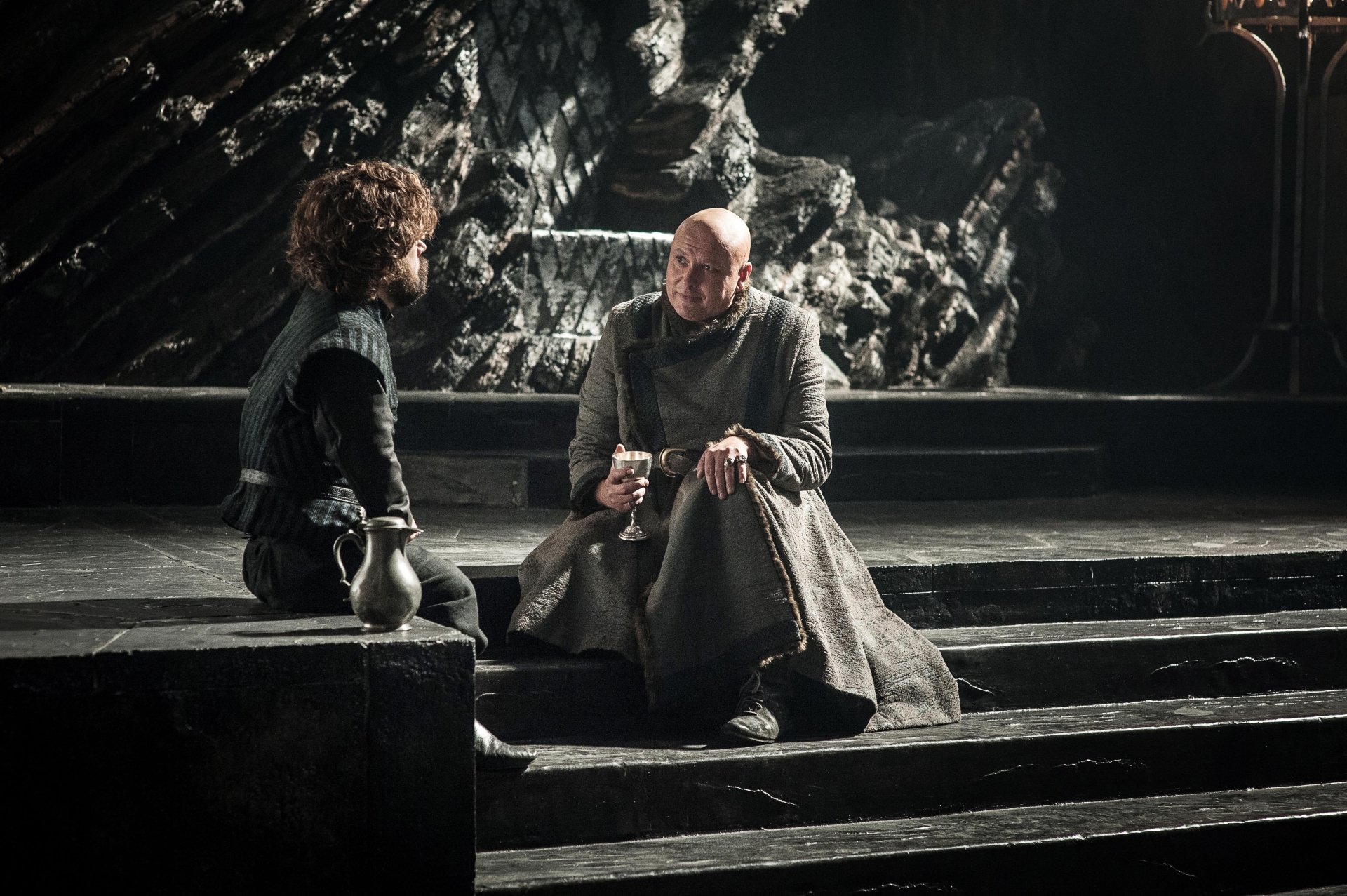 Download Conleth Hill Lord Varys Peter Dinklage Tyrion Lannister TV Show Game Of Thrones 4k Ultra HD Wallpaper