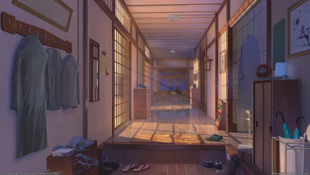 hall Anime Original HD Desktop Wallpaper | Background Image