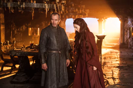 Carice van Houten Melisandre (Game of Thrones) Stephen Dillane Stannis Baratheon TV Show Game Of Thrones HD Desktop Wallpaper | Background Image