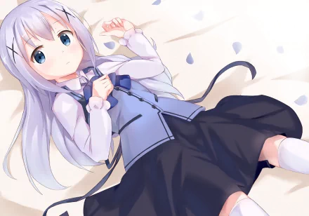 Chino Kafū Anime Is the Order a Rabbit HD Desktop Wallpaper | Background Image