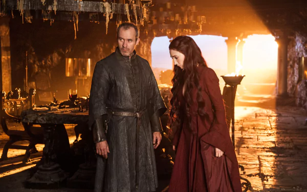 Carice van Houten Melisandre (Game of Thrones) Stephen Dillane Stannis Baratheon TV Show Game Of Thrones HD Desktop Wallpaper | Background Image