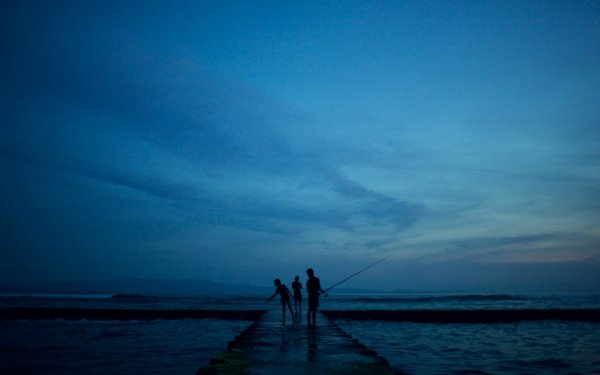 Photography Fisherman Fishing Pier HD Wallpaper | Background Image
