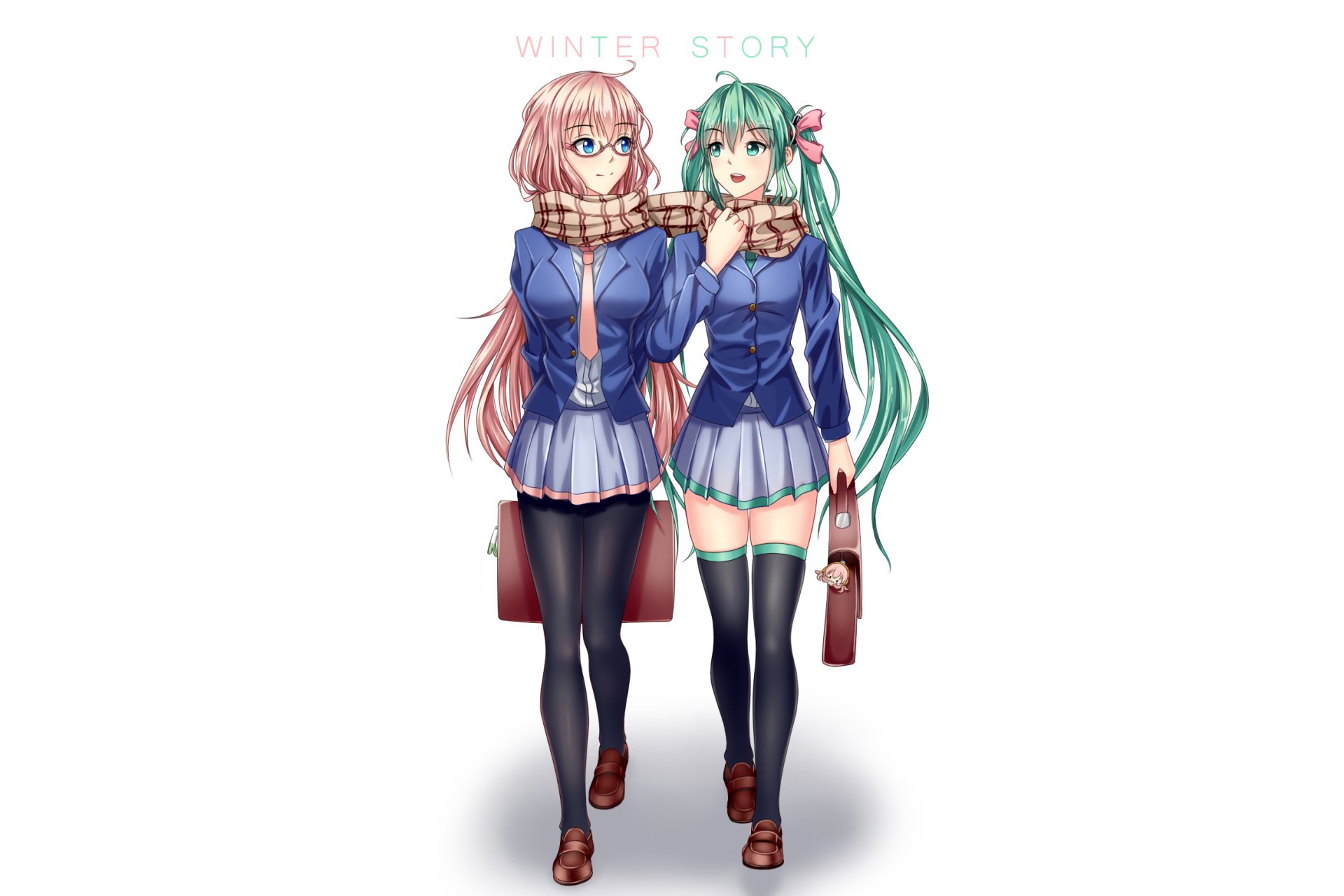 Download Luka Megurine Hatsune Miku Anime Vocaloid HD Wallpaper by 隔断