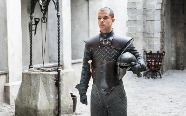Jacob Anderson Grey Worm TV Show Game Of Thrones HD Desktop Wallpaper | Background Image