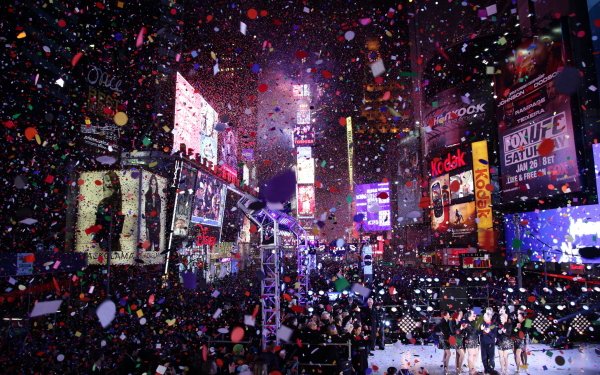 Holiday New Year 2013 Times Square New York HD Wallpaper | Background Image