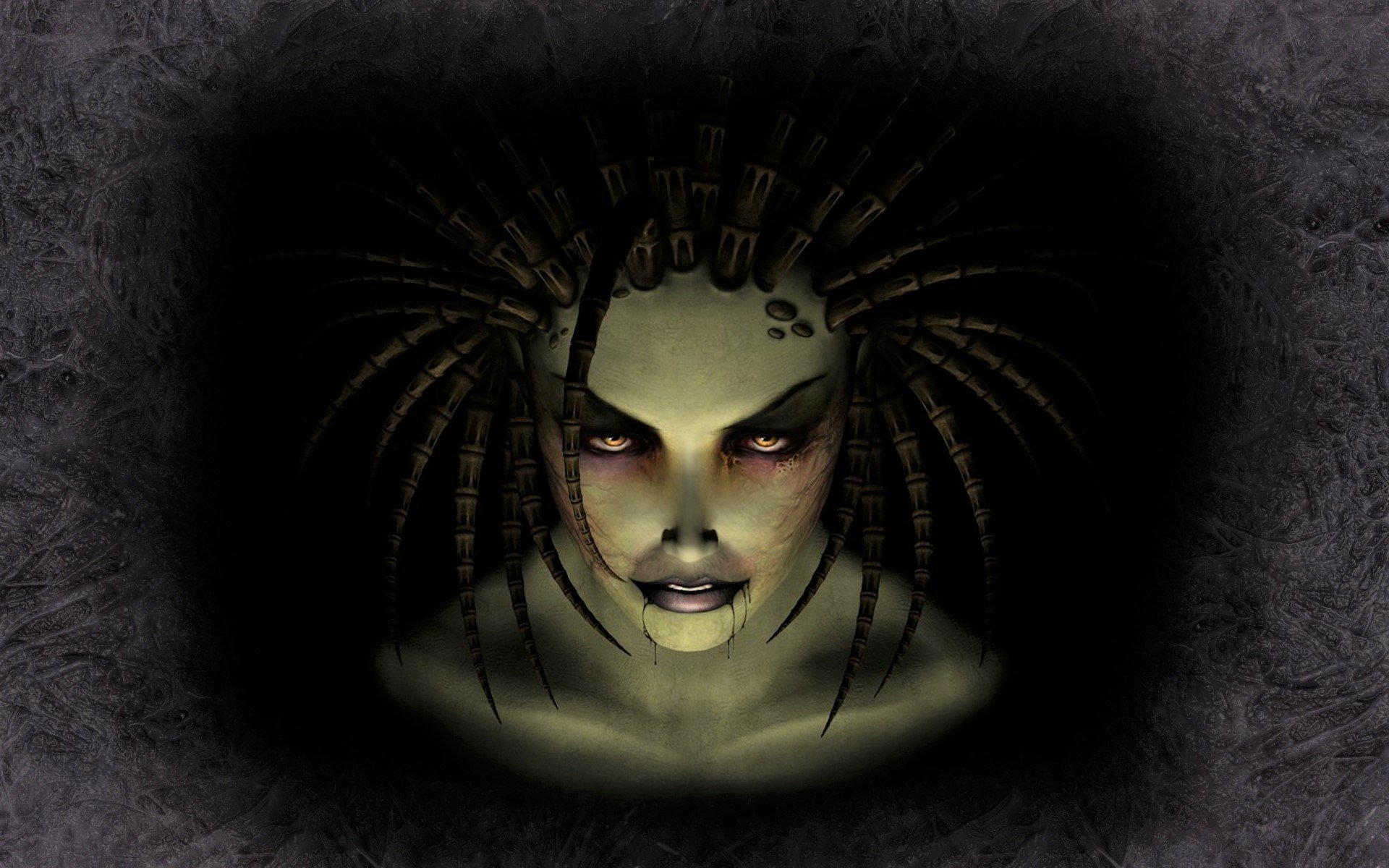 Download Sarah Kerrigan Dark Fantasy Video Game Starcraft Dark Fantasy Dark Gaming HD Wallpaper