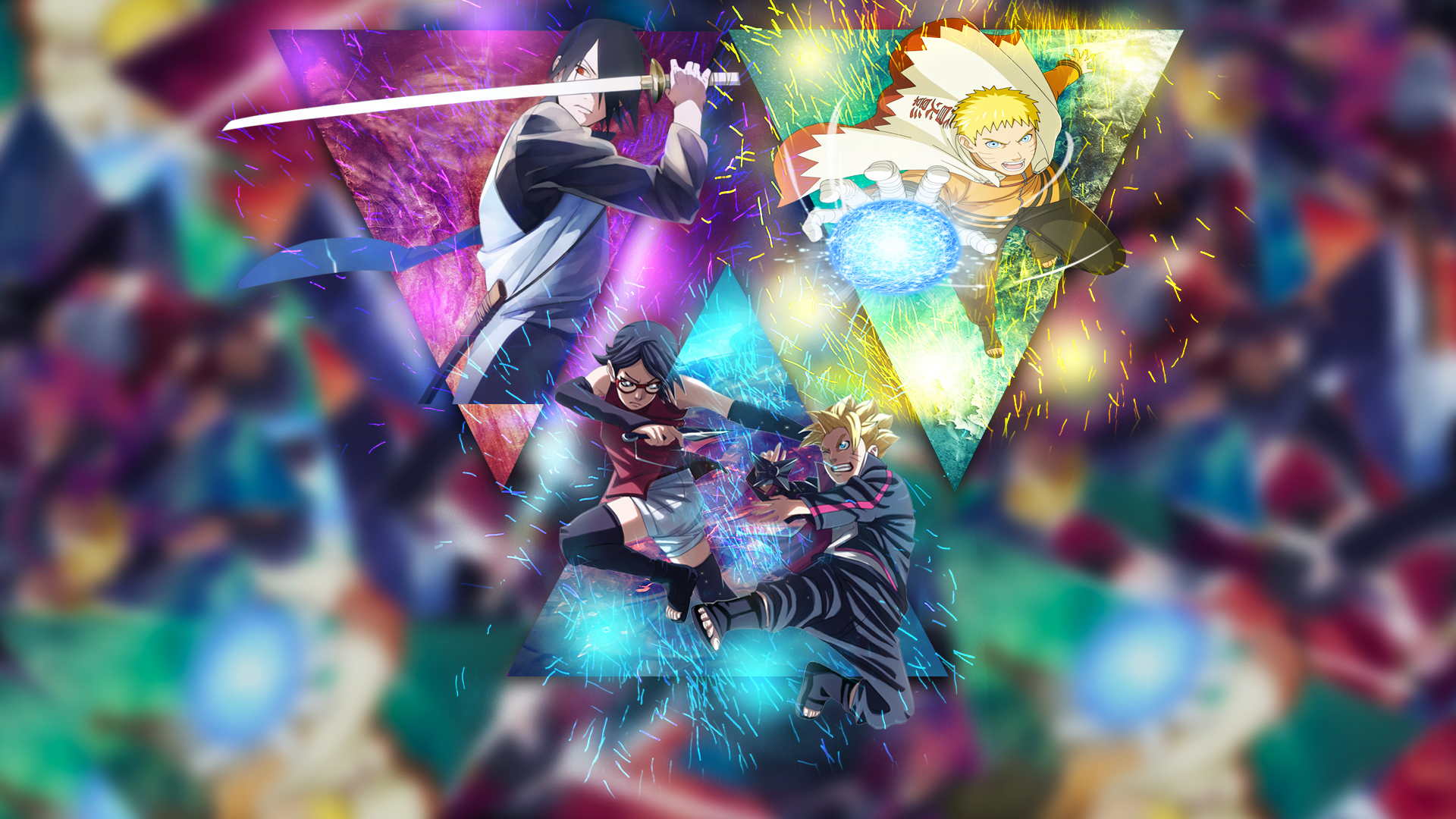 ArtStation - Banner De Anime Filme Boruto The Next Generations