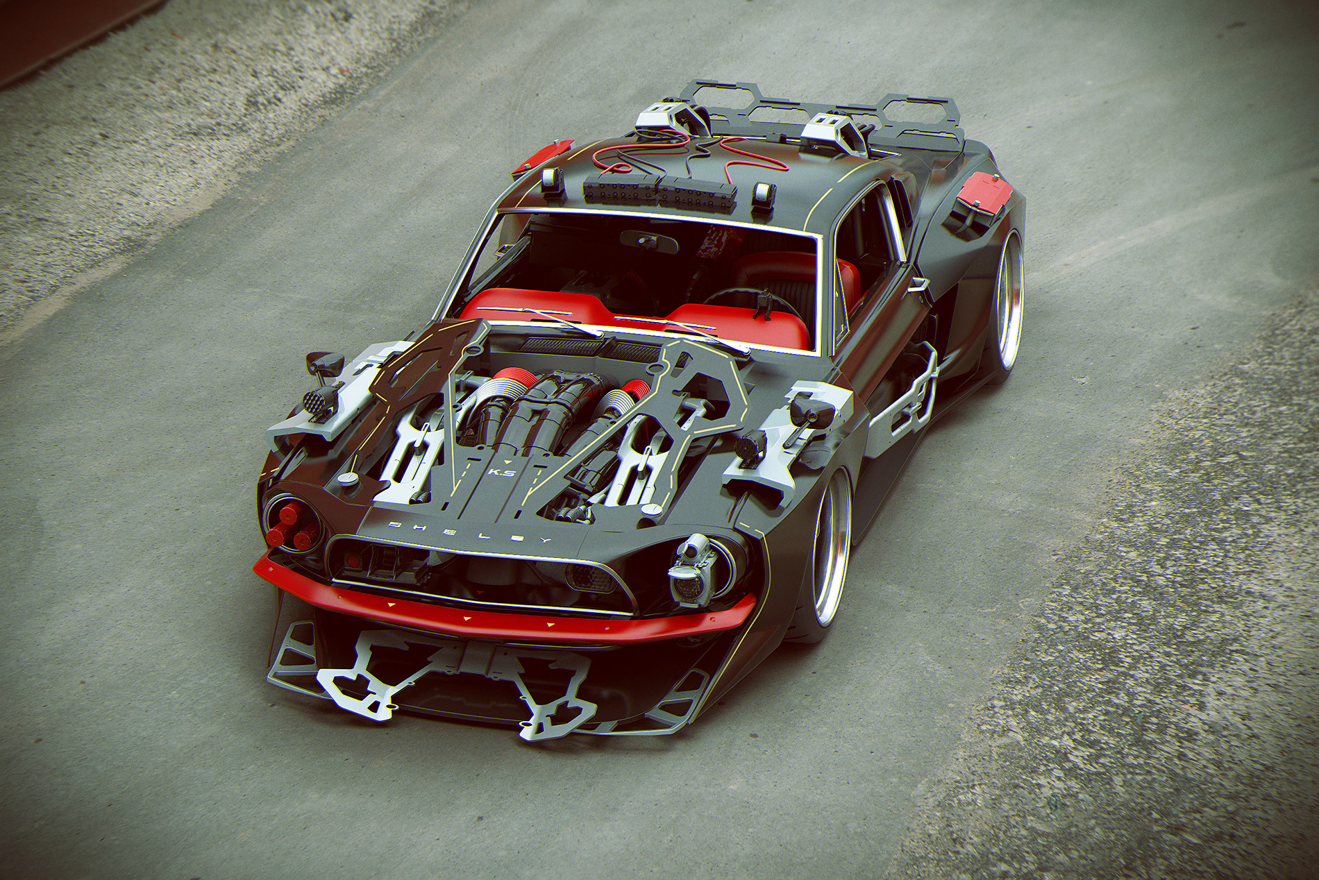 Vehicles Ford Mustang GT HD Wallpaper | Background Image