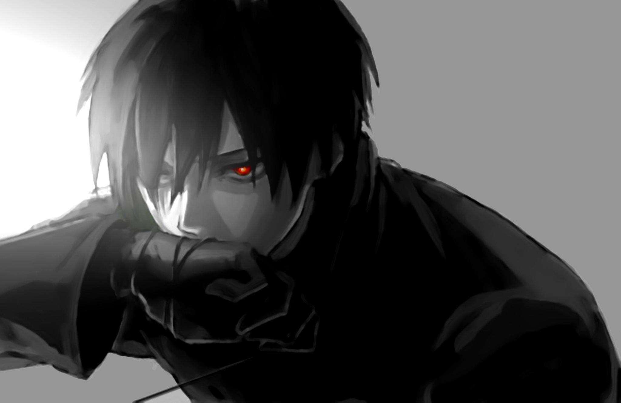 Darker Than Black Papel De Parede Hd Plano De Fundo 48x1331 Id 1859 Wallpaper Abyss