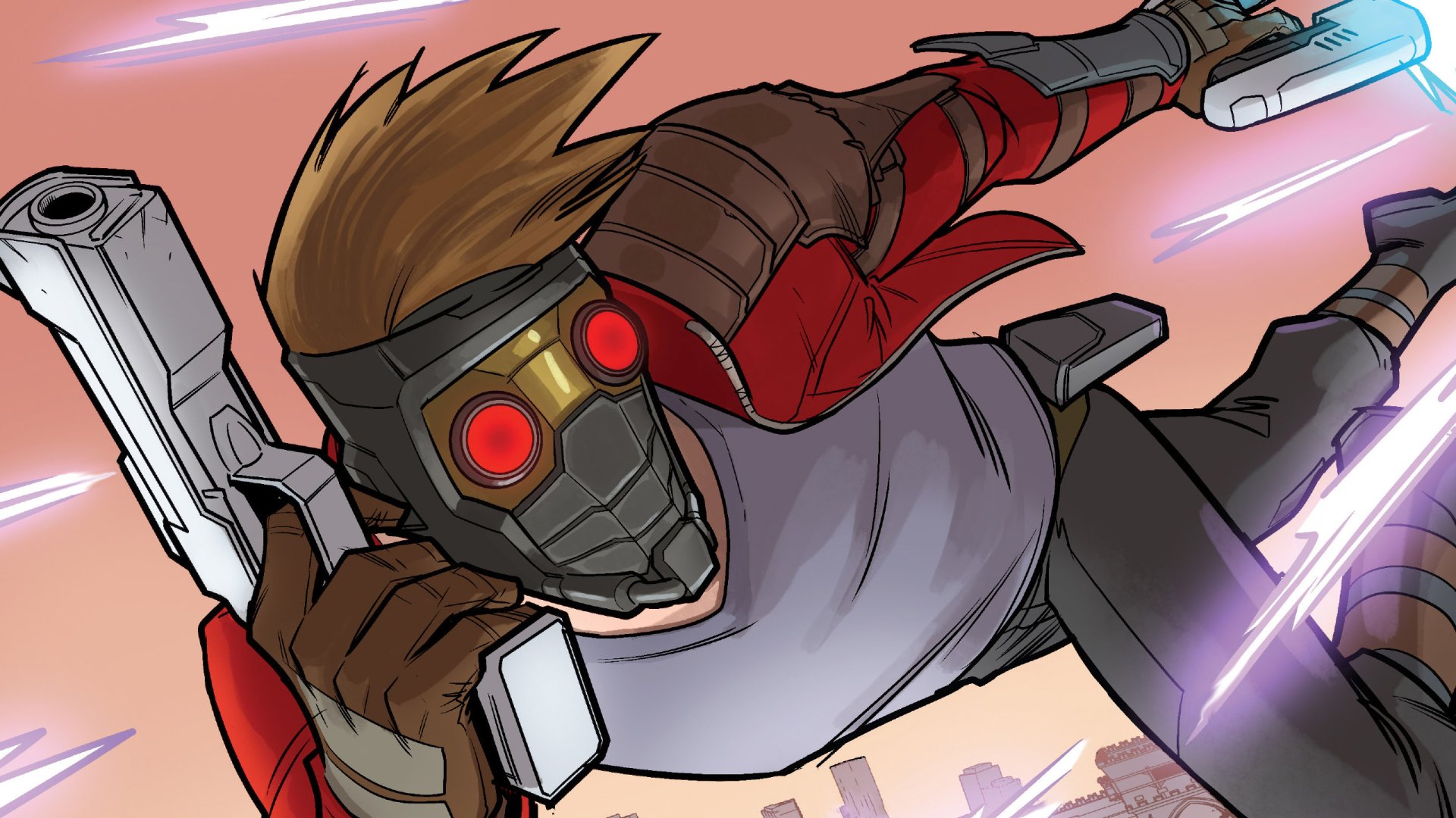 Download Star Lord Comic Guardians Of The Galaxy HD Wallpaper