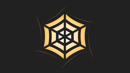 Minimalist 8K Ultra HD wallpaper featuring Jager's emblem from Tom Clancy's Rainbow Six: Siege, designed with clean lines and a gaming-inspired aesthetic.