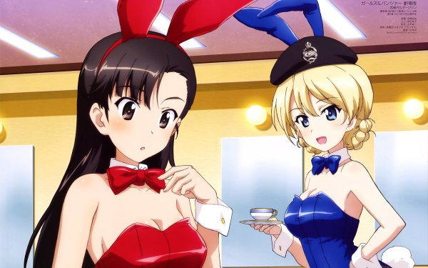 Anime Girls und Panzer Kinuyo Nishi Darjeeling HD Wallpaper | Background Image