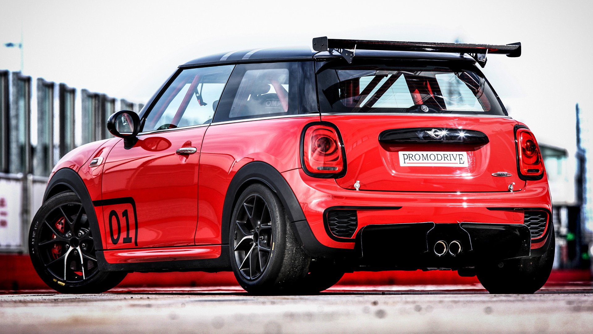 Download Race Car Vehicle Mini Cooper HD Wallpaper